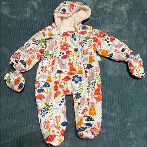 baby One Piece footed Snowsuit 2for$20